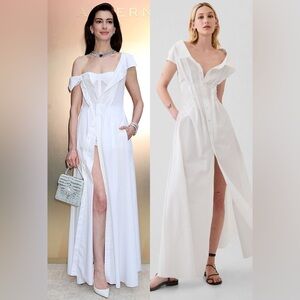 Gap x Zac Posen : The Poplin White Shirtdress (Ann Hathaway) in size 2